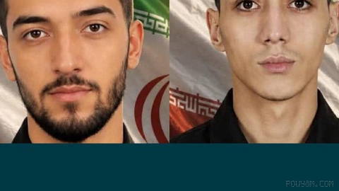 The Public Relations Office of the Imam Reza IRGC announced that two Basij forces named “Sayyid Sajjad Alavi” and “Mehdi Hoonarmand” were shot near Saffarazan Square…