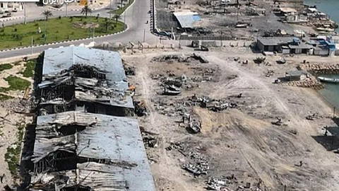Local sources and domestic media report hearing at least five explosions in the west of Bandar Abbas