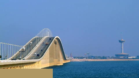Iran targets the King Fahd Bridge connecting Bahrain and Saudi Arabia