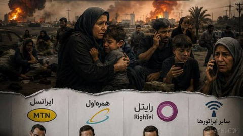 توی ایران روزهای سختی را می‌گذراند؛ خانواده‌هایی که نگران عزیزانشان هستند، تنها به یک تماس، یک پیام و کمی آرامش نیاز دار…