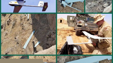 〰❌ Iranian Islamic Revolutionary Guard Corps (IRGC) built a reconnaissance drone RQ-11 Raavan by U.S. company AeroVironment, and shot it down using light air-defense weapons in Ramshir, southwestern Iran.