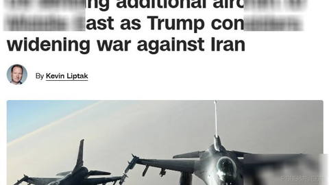 CNN: ארה״ב מתכוונת להעביר יותר מטוסי קרב F-16 ו-F-35 מבסיסים באירופה למזרח התיכון,…