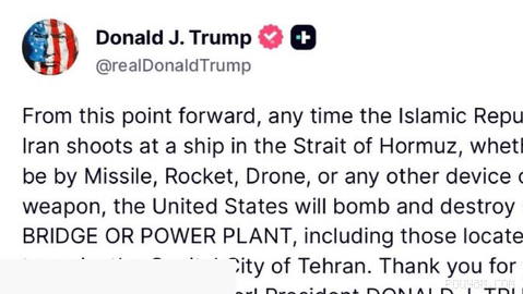 Trump warned: Targeting a bridge or power plant in response to Iran’s firing