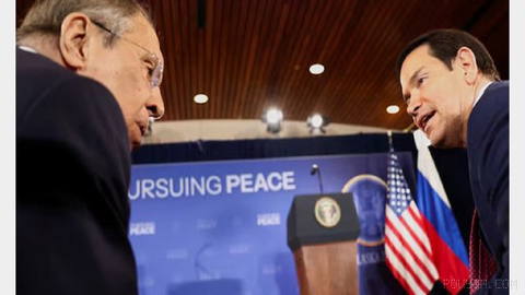 Marco Rubio, U.S. Secretary of State, on Thursday on the sidelines of the ASEAN summit