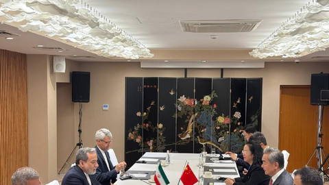 Meeting of the Foreign Ministers of Iran and China