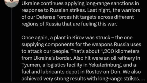 Zelensky: Ukrainian forces attacked a Russian military cargo ship en route to Iran