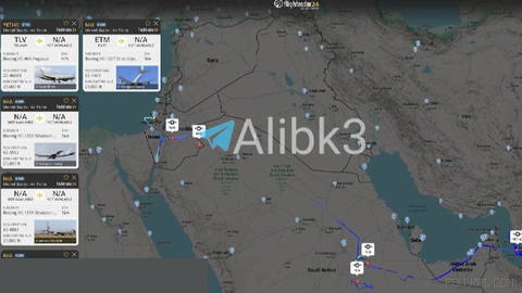 U.S. refueling aircraft are flying over the Middle East after Iran’s missile attack on the “Muwaffaq al-Salti” air base in Jordan
