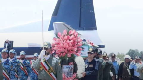 Iranian media reported the body of Majid Kazemi, one of the Sukhoi fighter pilots