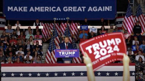 The Economist, citing YouGov polls, reports Trump’s net approval rating has turned negative