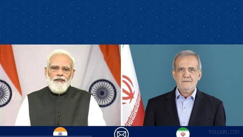 📸 In a message, Iran's President Pezeshkian congratulates India's 80th