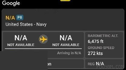 An American P-8 aircraft is patrolling near the Maldives islands, while large Iranian oil tankers (VLCC) …