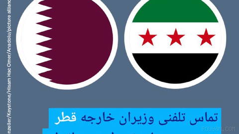 🔶 Telephone call between Qatar and Syria’s foreign ministers about regional developments