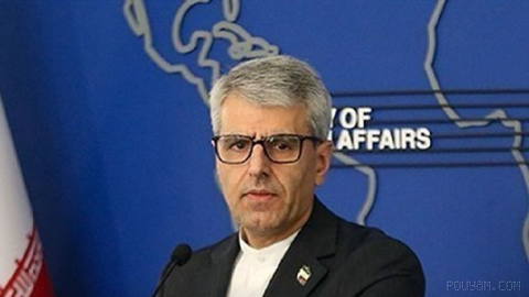 اسماعیل بقائی، سخنگوی وزارت خارجه جمهوری اسلامی، در نشست خبری دوشنبه ۲۶