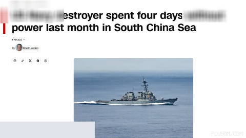 According to CNN, the US Navy destroyer USS Bonhomme Richard experienced severe power failure during operations in the South China Sea last month…