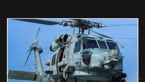 U.S. Central Command (CENTCOM) releases images of an “MH-60” helicopter