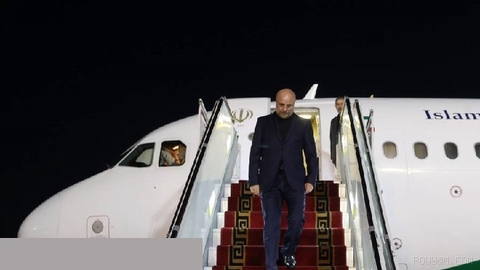 ‏ قالیباف و هیأت پارلمانی همراه وارد تهران شدند