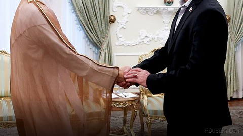 Mohammad bin Abdulrahman Al Thani, Qatar’s Prime Minister and Minister of Foreign Affairs, on a visit to Tehran
