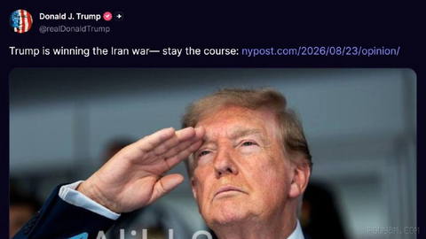 Trump released: Trump won the war with Iran — continue on this path.