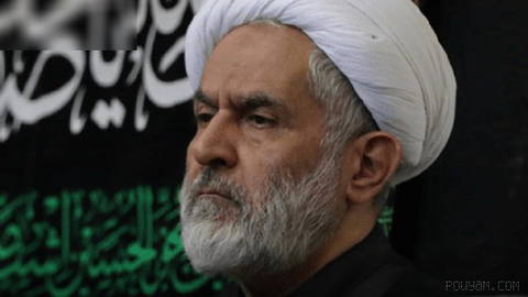 Hosein Ta'eb, head of the Basij Organization, at the conference “Families of Martyrs Who Are Members of the Basij Reserve”