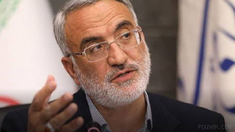Mostafa Moeini Arani, the member of parliament for Kashan, Aran and Bidgol, in a virtual meeting