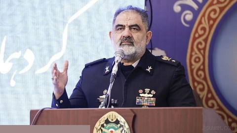 Iran's Navy Commander, Rear Admiral Shahram Irani