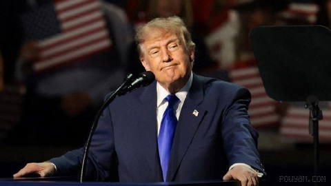 Donald Trump, the U.S. president, at a gathering of Republicans for