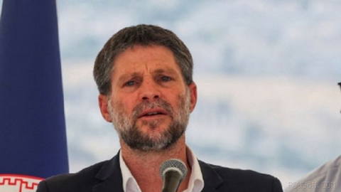 Bezalel Smotrich, Israel’s finance minister and a member of the political-security cabinet, issues a threat