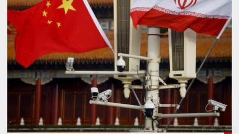China calls reports saying Chinese institutions provided Tehran with satellite images before and after an Islamic Republic missile attack “unfounded”