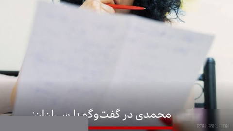 🔻 Narges Mohammadi, Nobel Peace Prize winner and Iranian human rights activist, in her first interview