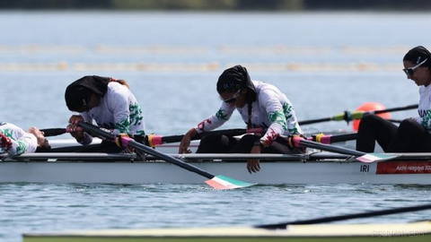 🔼🚣🏻‍♀ Women’s rowing four-person team advances to the final 🚣‍♀
