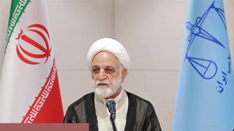 Iran judiciary chief Eje'i says President Pezeshkian firmly defended the