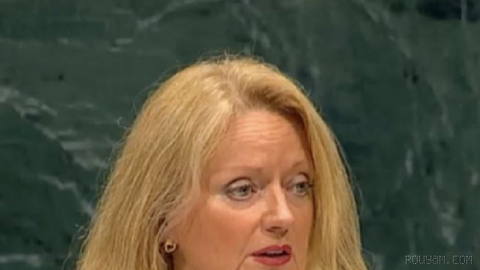 Sarah McIntosh, the United Kingdom’s Permanent Representative to the United Nations, said that despite a veto
