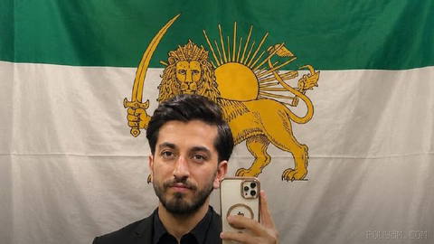 Hamid Koohsari, a 31-year-old Iranian protester who says that during the protests of Dey 1404 in Gorgan he was shot in the leg by security forces