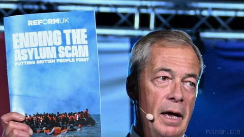 Nigel Farage, leader of Britain’s Reform Party, announced on Monday, 20 Mehr, that if his party