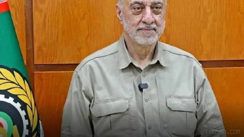 مهرداد اخلاقی، وزیر دفاع جمهوری اسلامی، دوشنبه ۲۷ مهر در مراسم معارفه