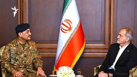 🔸Iranian media reported on Monday, 27 Mehr, that Asim Munir, the commander