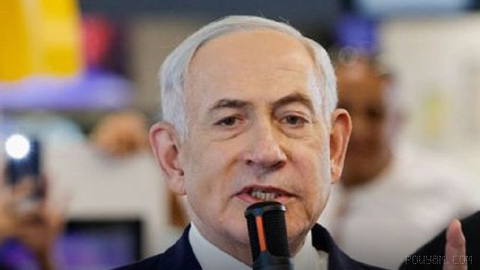 Benjamin Netanyahu, Israel’s prime minister, on Sunday, the third of Aban, at the site of one of the