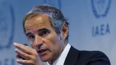 Rafael Grossi, Director General of the International Atomic Energy Agency, on Tuesday, 5 Aban, at the UN Security Council meeting