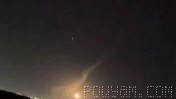 Images show that at least four Iranian ballistic missiles targeted the Faisal Air Base in Jordan last night.