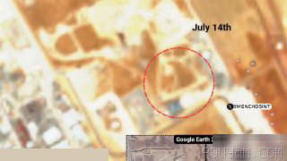 👉 Clash Report: Satellite images show that a launcher of the American Patriot missile system was destroyed in the attack of the Iranian Shahed-136 drone on Erbil Airport in Iraq.