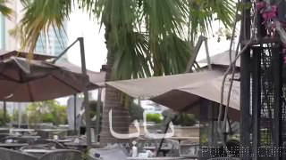 Exclusive images showing the extent of widespread destruction in Bahrain after Iran’s missile attacks on a swimming-pool complex used by American soldiers…