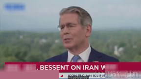 Bessent, U.S. Treasury Secretary: The only thing that matters to Iran’s leaders is keeping their heads stuck to their necks.