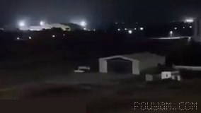 تابناک מפרסמת את הסרטון הזה מהרגע שבו טילי איראן פגעו בבסיסים של ארה״ב בירדן.