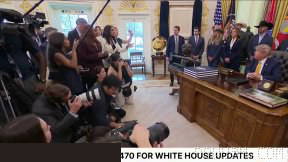 ⁉ Reporter: 18 people have died in the war with Iran. We have witnessed the presence of military forces for an unprecedented amount of time…