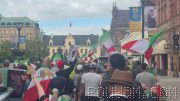 Patriotic Iranian protests in Malmö; Sunday, 15 Shahrivar