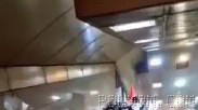 📍زنان کفن‌پوش در ایستگاه متروی تئاتر شهر تهران