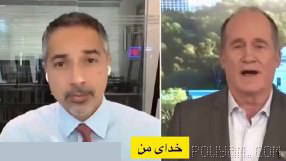 🔹در برنامه زنده پیرس مورگان آنسنسورد، جیم هانسون، استراتژیست ارشد فروم خاورمیانه، در جریان بحث داغ درباره دخالت نظامی آم…