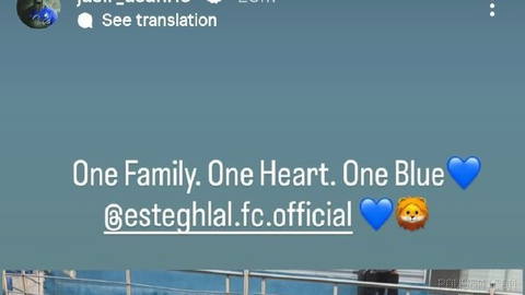 🚨 Instagram story by a resigned board member; 🔵❌ Fariduni: As long as the window of independence is not opened, Eazy cannot play for Esteghlal…