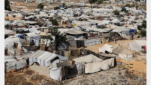 Israeli airstrike on Wednesday kills four people, including a couple and their six-year-old daughter, in the Gaza Strip
