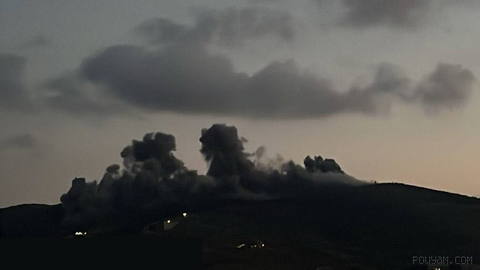 〰❌ Israeli Air Force airstrike on the city of Kafr Rumman in southern Lebanon.